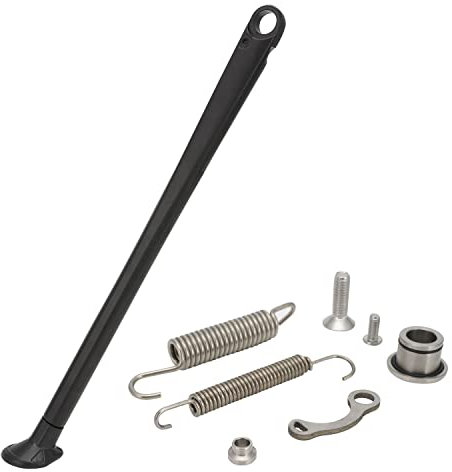 JFG RACING Cavalletto Laterale Moto,Supporto Ruota Posteriore Supporto Cavalletto Laterale per XC XCW XCF EXC EXCF 150 200 250 300 350 400 450 500 505 530 Nero