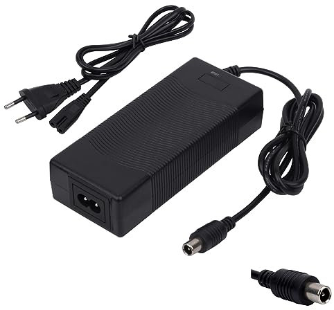 XUNNIU Caricatore Monopattino Elettrico per Xiaomi, 42V 2A Caricabatterie per Scooter Elettrico, Litio 36v Carica Batteria, Adattatore di Alimentazione Universale per Xiaomi/Ninebot