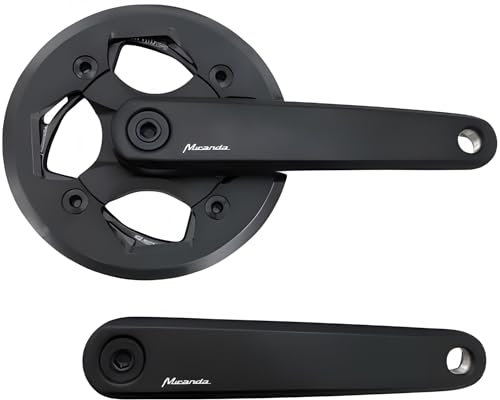 Miranda Kurbelgarnitur 34T E-Bike 170mm schwarz CG