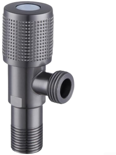 Zilimontt 2 valvole ad angolo triangolare per il controllo dell'acqua calda e fredda, valvole di arresto con nucleo in rame che forniscono protezione dalle perdite ed efficienza idrica