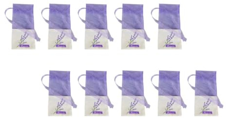 SUPVOX Bolsitas Aromáticas para Armario de Gasa Color Lavanda Claro Paquete de 22 Unidades Bolsitas Ambientadoras Suaves Cinta para Guardar Especias Té y Pequeños Objetos