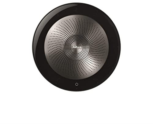 Jabra Speak 710 MS Universal USB/Bluetooth schwarz, Silber – Lautsprecher (Universal, schwarz, Silber, Portable, 30 m, 70 dB, 1 m)