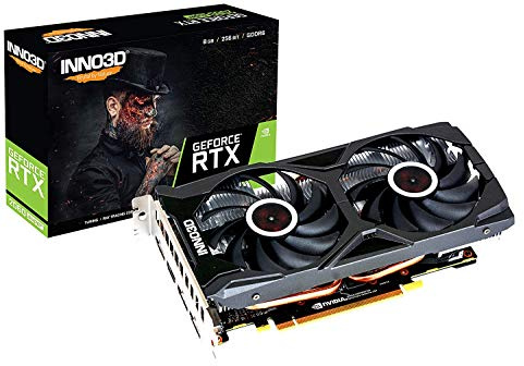 Inno3D Tarjeta gráfica GeForce RTX 2060 Super Twin x2 OC, 8192 MB GDDR6