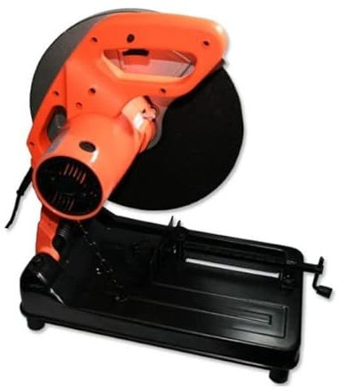 OISE ART STORE Trade Shop – Tronzadora para hierro de 2000 W con hoja de 355 mm, para metales y disco de 14 pulgadas