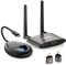 Wireless HDMI 4K, USB C/HDMI Funkübertragung, 5.8G Drahtloser 165FT/50M Funk Transmitter Receiver für das Streaming von Video Audio von Laptop, TV Box, Kamera zu HDTV Projektor und Monitoren