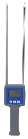 Humidimètre de Bois, Copeaux de Sciure de Bois Portables, Compteur d'humidité de Poudre de Bois avec Sonde écran LCD rétroéclairé, Testeur d'humidité du Bois pour la Fabrication