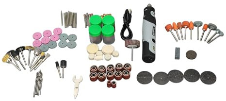 Mini sladdlösa rotarys Verktyg Mini för trä metall elektrisk slipmaskin borrmaskin set med flexibelt skaft för gravering Slipning Polering Borrning
