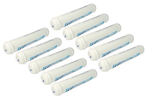 vhbw 10x Filtre à eau cartouche compatible avec Siemens KA58NP90/05, KA58NP90/04, KA58NP90/07, KA58NP90/06, KA58NP90/03 réfrigérateur