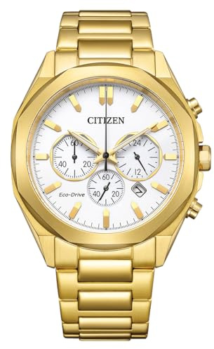 Medborgare män kronograf Eco-Drive klocka