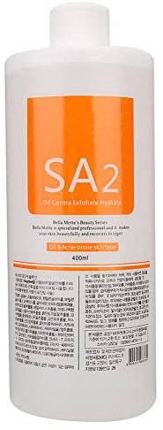 Professional Aqua Peeling Solution, 400ml, All Skin Types, Facial Cleansing and Hydration (SA2)