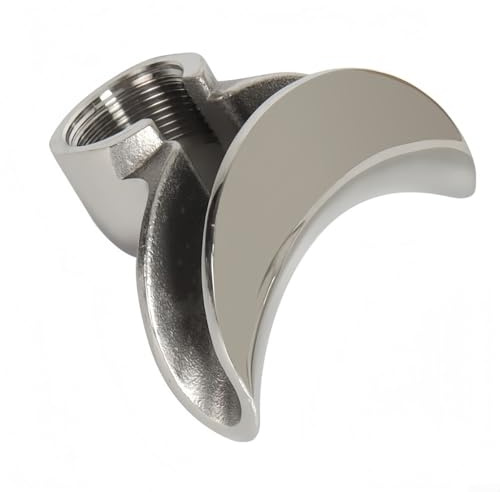 Stainless Steel Espresso Portafilter Spout Single Double Replacement For Coffee Machine 58MM 51MM(Doble)