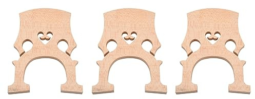 Uikdjgu 3X Puente de Violonchelo Profesional para Violonchelo de Tamano 4/4 Material de Arce Exquisito