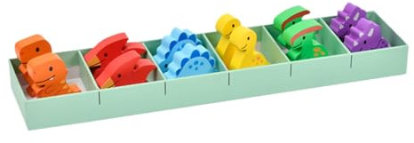 Luwecf Kit di Gioco di Abbinamento dei Colori Gioco di indovinelli Divertente Interazione Genitore-Figlio in Legno di Memoria attività di Sviluppo