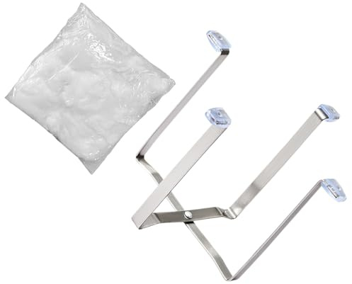 WNXGNHO Confezione da 2 Ripiani per Lavello da Cucina Pieghevole Struttura in Acciaio Inossidabile Include 50 Inserti per Filtri a Rete Scolapiatti da Cucina Multifunzionale.