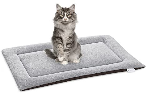 Navaris Katzenbett Katzenkissen Decke für Reisen - Bett Liegedecke für Katzen - Katzenmatte Katzendecke Kissen Reisedecke - waschbar