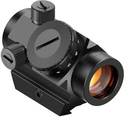 Feyachi RDS-25 Red Dot Visier 4 MOA Rotpunktvisier Gewehr Zielfernrohr Airsoft Visier für Jagd, Softair und Armbrust