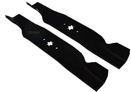 49 cm Messer - Satz kompatibel mit Rasentraktor Budget BTR 1101, High - Lift