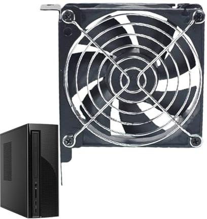 Ventilador de la caja de PC - enfriador de CPU de bajo perfil, enfriador de aire CPU | Ordenador de escritorio Host Chasis PCI Ciencia de la tarjeta gráfica