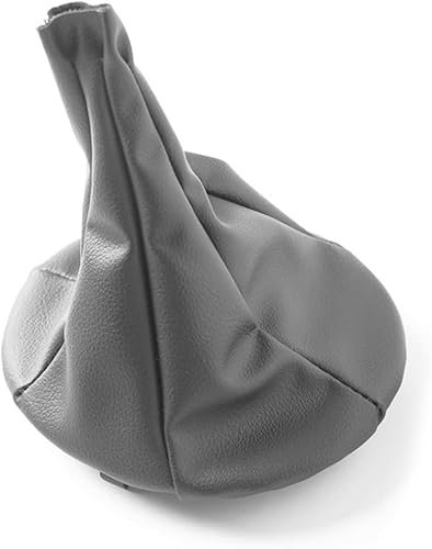 GUOYOU Gear Shift Knob Gaiter Boot Cover, Leather Stick Shift Boot, Shift Accessories, for Fiat Panda 2003-2012 500 500C 2007-2013