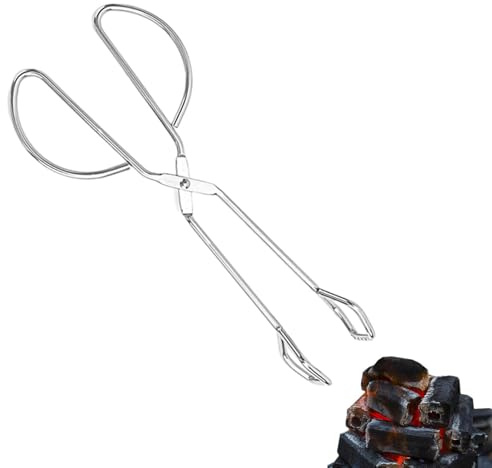 Pinzas para barbacoa, mango ergonómico, revestimiento antiadherente, utensilios de cocina, pinzas de cocina y para la cocción – Se pueden utilizar en el jardín, picnic, camping, restaurante, hotel