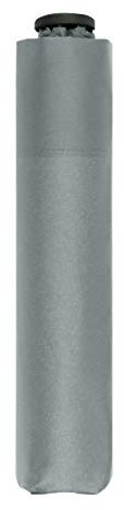 doppler Taschenschirm Zero,99 – Gewicht von nur 99 Gramm – Stabil – Windproof – 21 cm – Cool Grey