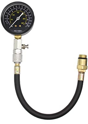 Nicfaky Kompressionstester Motor Kit mit Testinstrumenten für die Kontrolle des Testmessgeräts für automatische Diagnosewerkzeuge 14 mm 18 mm