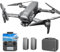 SJRC F22 S2 4K PRO Drohne mit Kamera HD EIS, Laser Hindernis Vermeidung, 6 km Flugdistanz, 2-Achsen Gimbal, 40 Minuten Flugzeit, GPS Intelligente Rückkehr, Professioneller RC Dron, 2 Batterien
