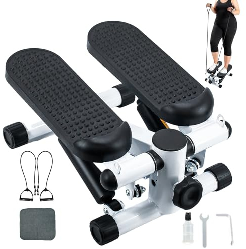Mini Stepper | Walking With Resistance Band Muscle Strengthening Machine For Travel Apartment Home Office Gym Indoor Fitness