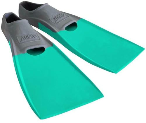 Zoggs Long Blade Rubber Fin flossen, Mehrfarbig (Mehrfarbig), Einheitsgröße