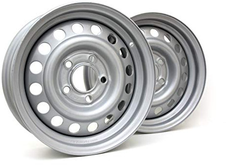 p4U 2X Anhänger Felge Stahlfelge 5.5Jx 14 112x5 ET30 950KG Tragkraft ML 67 Wohnwagen 14 Zoll