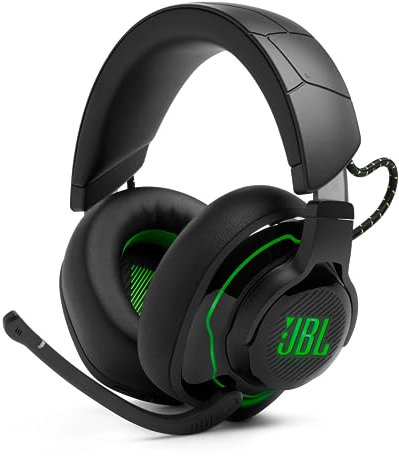 JBL Quantum 910X Over-Ear Gaming Kopfhörer – Für die Xbox und weitere Konsolen – Mit Head-Tracking-Funktion, ANC und 37 Stunden Akkulaufzeit – Schwarz