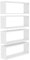 vidaXL Würfelregale 4 STK. Weiß 60x15x23 cm Holzwerkstoff
