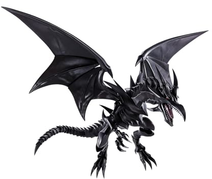 TAMASHII NATIONS - Yu-Gi-Oh! Duel Monsters - Drago dagli occhi rossi-neri, Bandai Spirits S.H.MonsterArts Action Figure