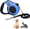 Rollleine,hundeleine 3m,Hundeleine, Einziehbar Hundeleine,hundeleine ausziehbar,für Kleine, Mittlere Hunde, Blau
