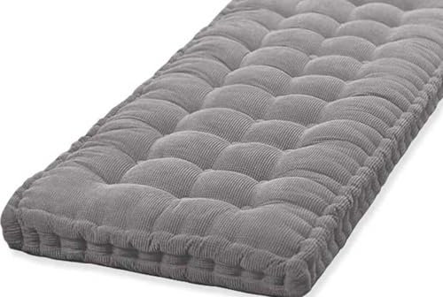 Bankkissen Bankauflage 1/2/3 Sitzer,90x40/100x40/120x40/150x50/160x40/160x50cm Sitzauflage 10cm Dickes Outdoor Sitzkissen Bank, Rechteckiges Bankpolster, Waschbar Gartenbank Auflage(Color:12a,Size:90