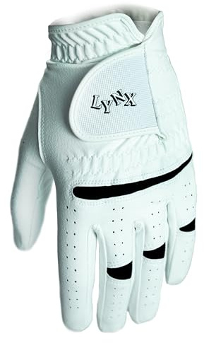 Lynx Men’s Parallax Left Hand Golf Glove, Breathable Performance Fit for All Weather, For Right-Handed Golfers (Sizes Small - XLarge)