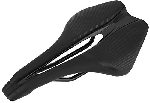 TOPINCN EC90 Cykelsadel, 245x143 mm, 230 g | Mjuk Kudde, Nylonfiberbottenplatta, Imitationsläder, För Mountainbike och Landsväg