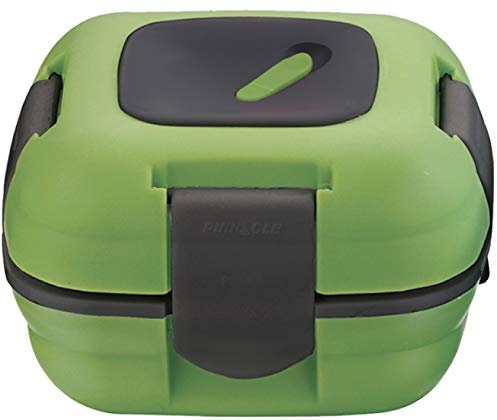 Pinnacle - Caja de almuerzo térmica antifugas para adultos y niños (473,6 g), color verde