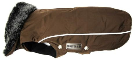 Wintermantel Amundsen Gr. 44 Kastanie für Dackel