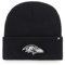 '47 NFL Baltimore Ravens Unisex Cuff Knit, Beanie, Team Logo, Farbe Schwarz