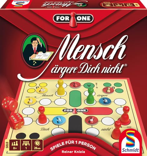 Schmidt Spiele 49470 for One, människor irriterar dig inte, tärningsspel