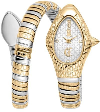 Just Cavalli Damenuhr Analog Quarz mit Edelstahlarmband JC1L373M0055