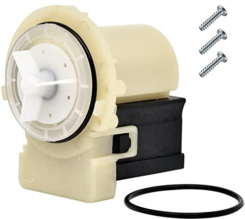 280187 8181684 Washer Drain Pump Motor Askoll m75 by BlueStars - Compatible with Whirlpool Duet Maytag Epic Kenmore HE Front Load Kitchenaid washers - Replaces 285998 8182819 8182821 AP3953640