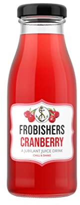 Frobishers Cranberry Juice Drink 24 Bottles of 250ml.