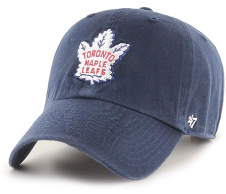 47 Toronto Maple Leafs NHL Clean Up Navy Blue Adjustable Cap