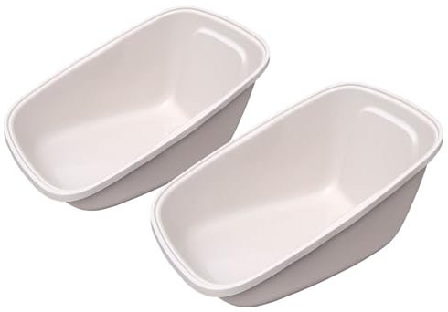 2er Sparpack XXXL Schalentoilette Katzentoilette ASEO Giant für große Katzen