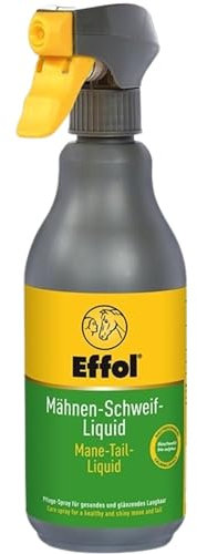 RL24 - Mähnen-Schweif-Liquid | Mähnenspray für Pferde | für Schweifrübe & Mähnenkamm | Schweifspray mit Pflegeölen | Mähnenliquid für Fülle & Volumen | Fellpflege | 1 x 500 ml