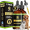 Billion Pets - Hemp Oil for Dogs Cats UK made - Calming Dogs Treats - Hip and Joint Support (2 Pack)
