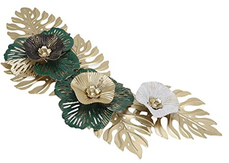 Peno Decorazione da Parete in Metallo, Scultura da Parete in Metallo, Lusso Leggero Innovativo per Camera da Letto