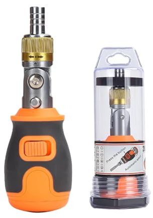 Set di cacciaviti a punta multipla, cacciavite a cricchetto | Cacciavite a cricchetto rotante di precisione multi-bit 8 in 1 - Cacciavite a cricchetto multiuso girevole a 180 gradi per mobili, compute